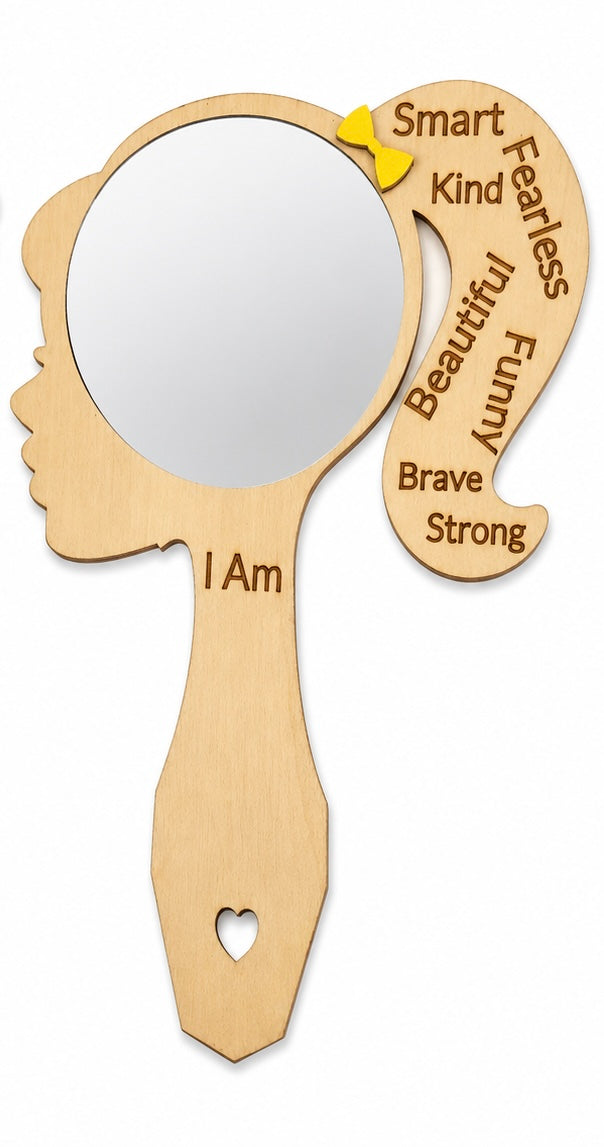 Affirmation Mirror- Ponytail